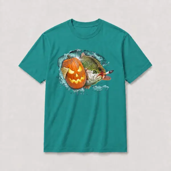 Pumpkin trout smoke t shirt teal20pumpkin20trout20smoke.webp