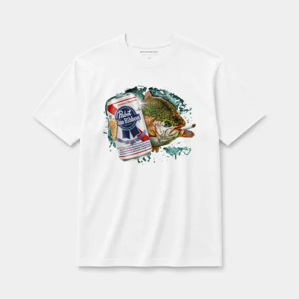 Rainbow trout blue ribbon joint t shirt white20rainbow20trout20blue20ribbon20joint.webp