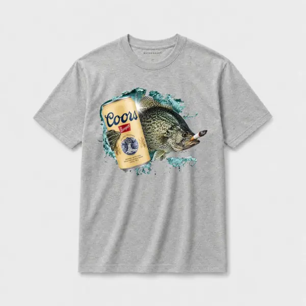 Rocky gold crappie t shirt gray20rocky20gold20crappie.webp