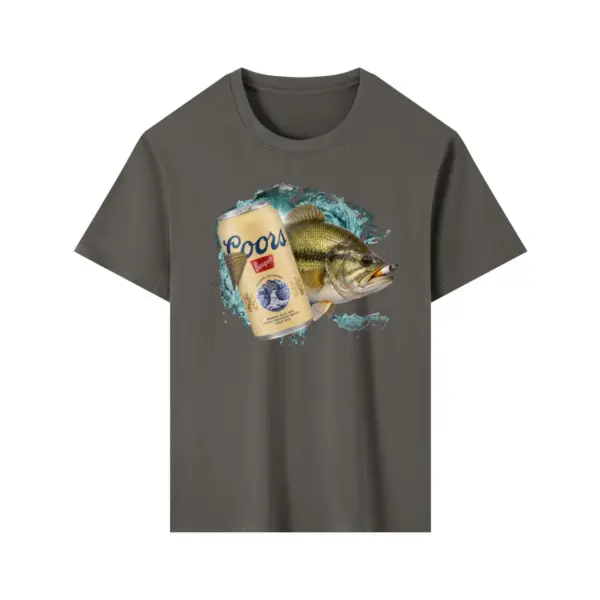 Rocky gold largemouth smoke t shirt dark gray 120rocky20gold20largemouth20smoke.webp