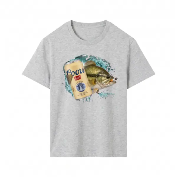 Rocky gold largemouth smoke t shirt gray 120rocky20gold20largemouth20smoke.webp