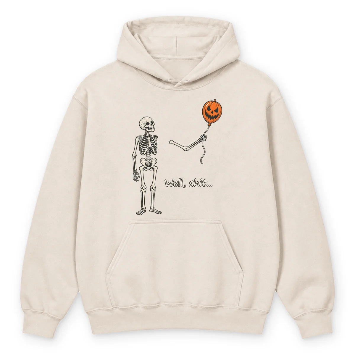Sand wrong balloon skeleton