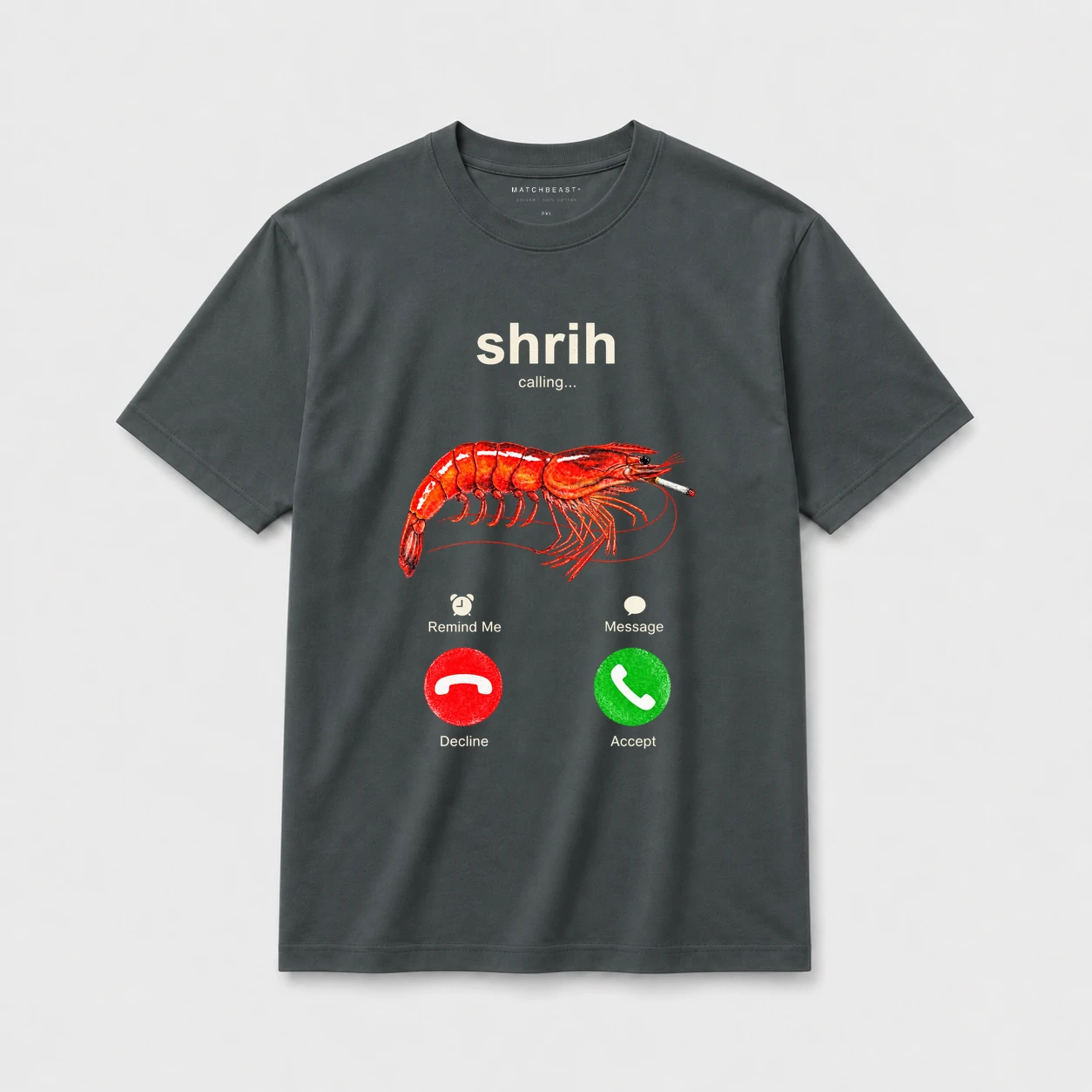 Shrih calling t shirt dark20gray20shrih calling.webp