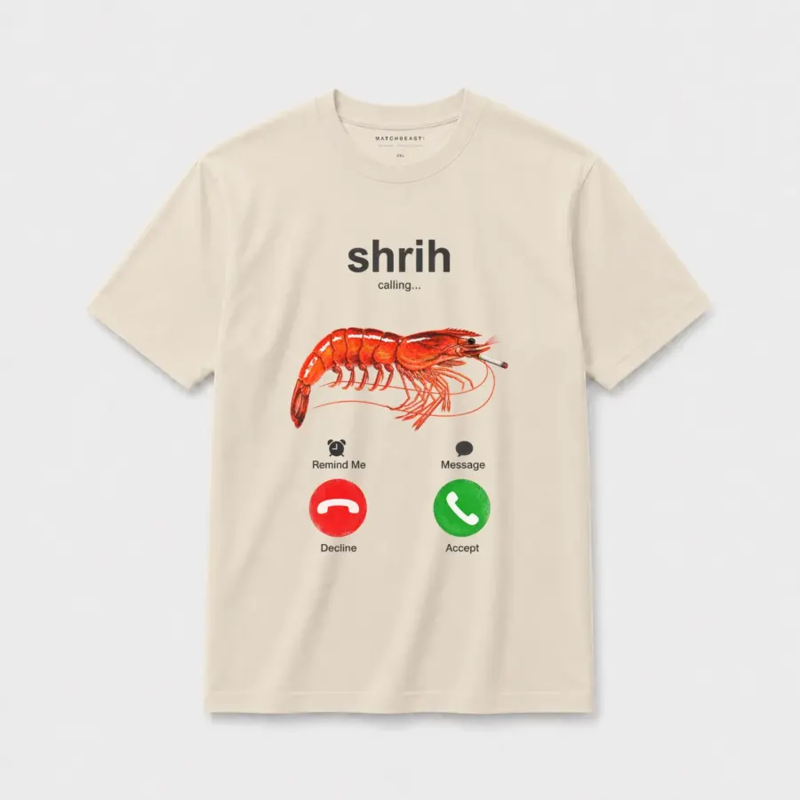 Shrih calling t shirt light20sand20shrih calling 1.webp