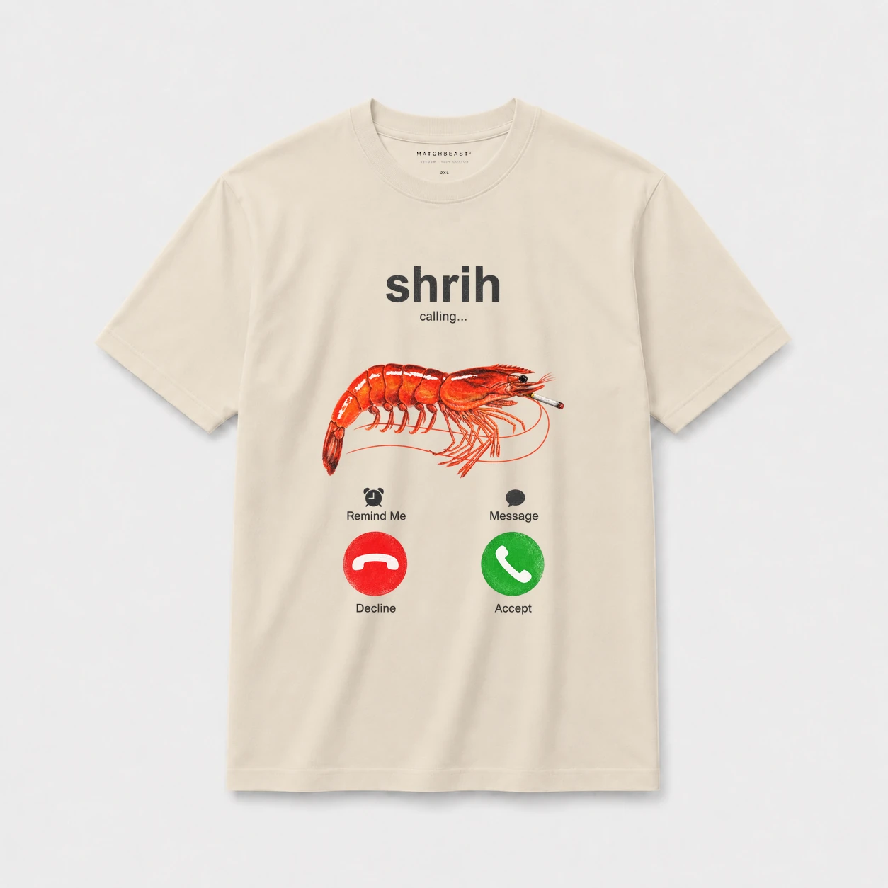 Shrih calling t shirt light20sand20shrih calling 1.webp