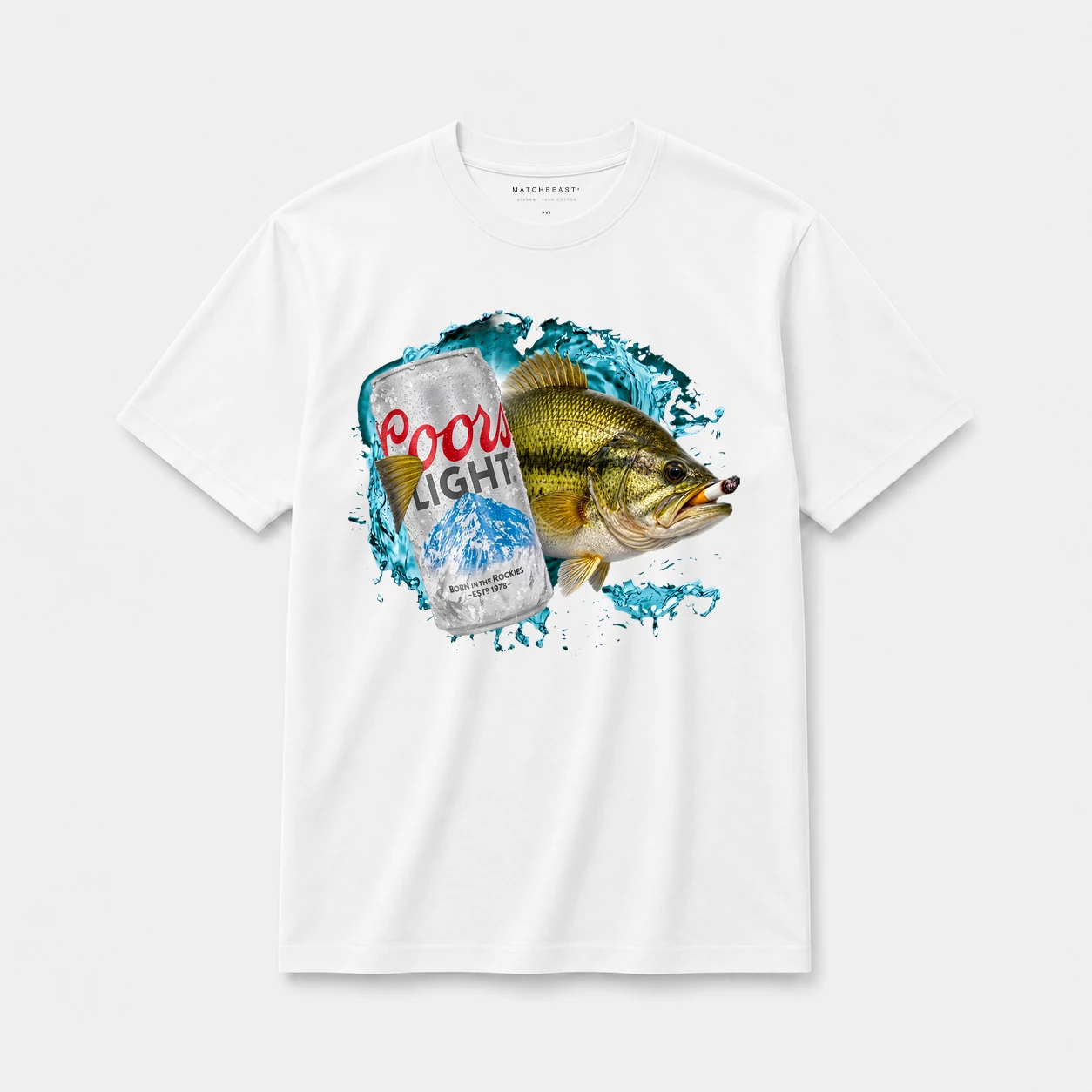 Silver light bass smoke t shirt white20silver20light20bass20smoke.webp