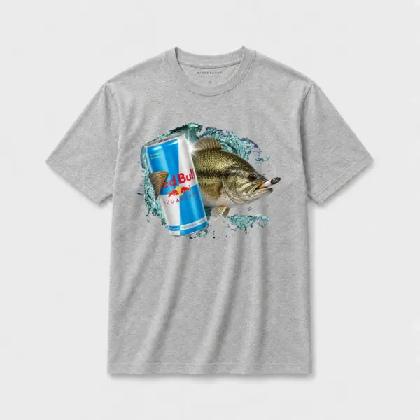 Sugar free full send bass t shirt gy