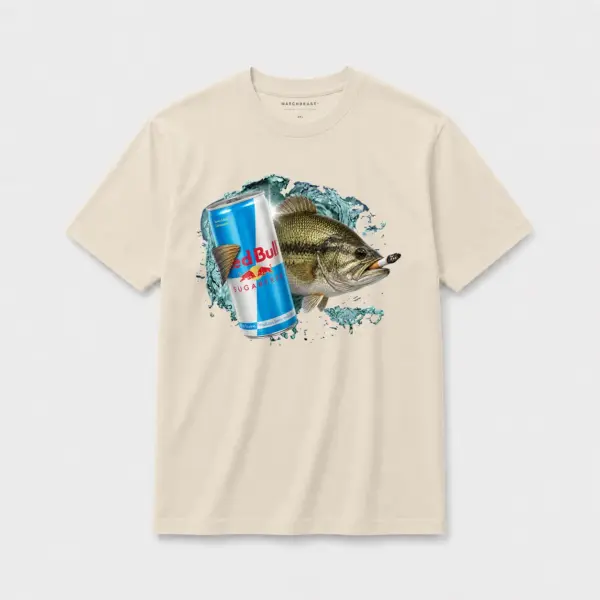 Sugar free full send bass t shirt ls