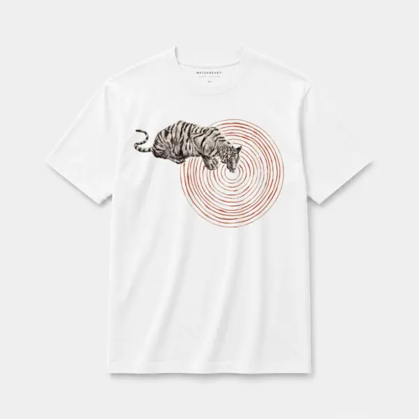 Tiger spiral t shirt white2002.webp