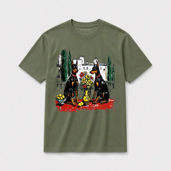 Tuscan guardians t shirt olive20green2004.webp