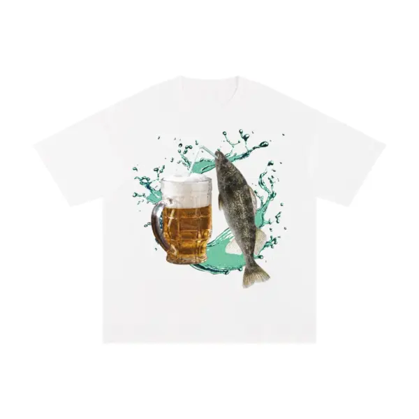 Walleye beer premium t shirt white 120walleye beer.webp