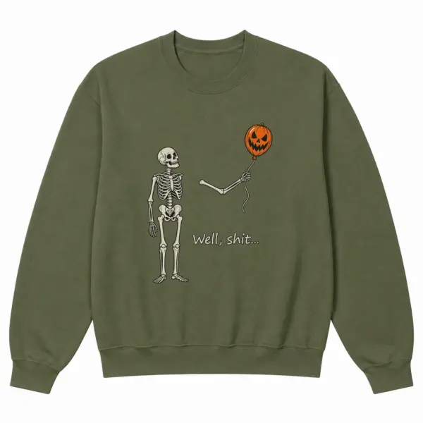 Wrong balloon skeleton sweatshirt olive20wrong20balloon20skeleton.webp