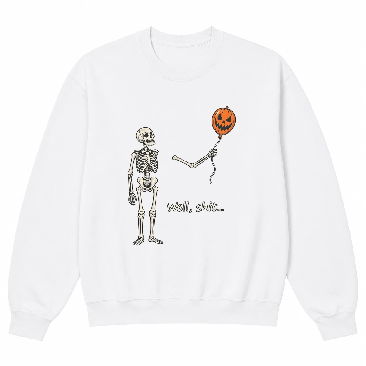 Wrong balloon skeleton sweatshirt white20wrong20balloon20skeleton.webp