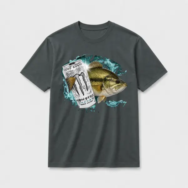 Zero sugar bass t shirt dark20gray20zero20sugar20bass.webp