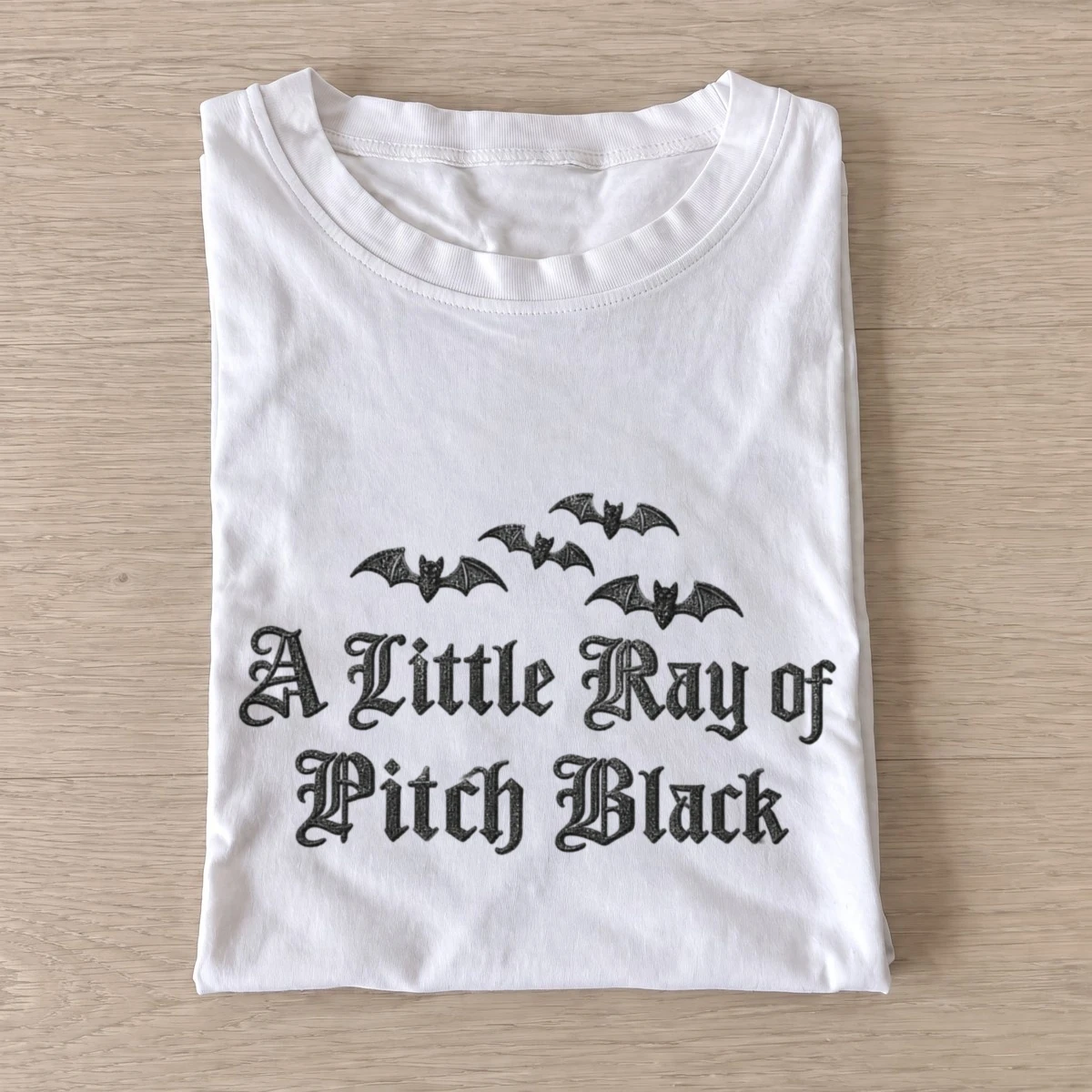 A little ray of pitch black t shirt white20pitch black sunshine.webp