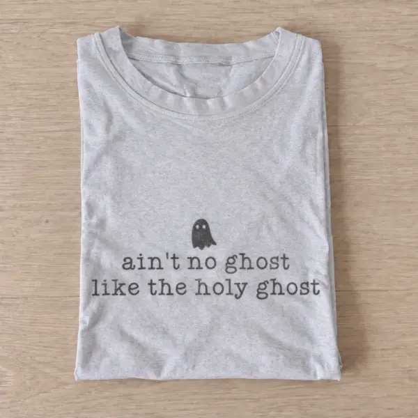 Aint no ghost like the holy ghost t shirt gray20holy ghost.webp