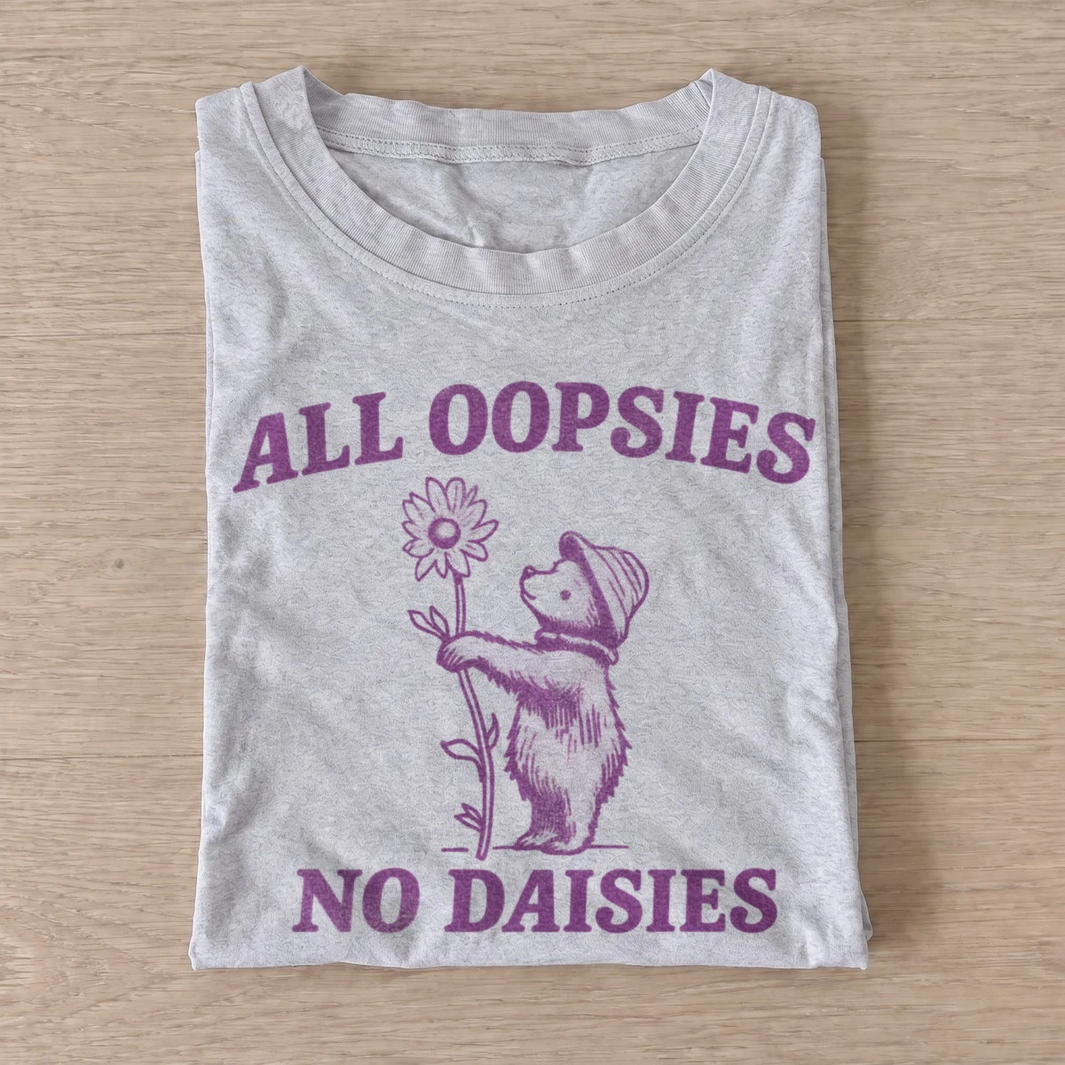 All oopsies no daisies t shirt gray20all oopsies opossum.webp