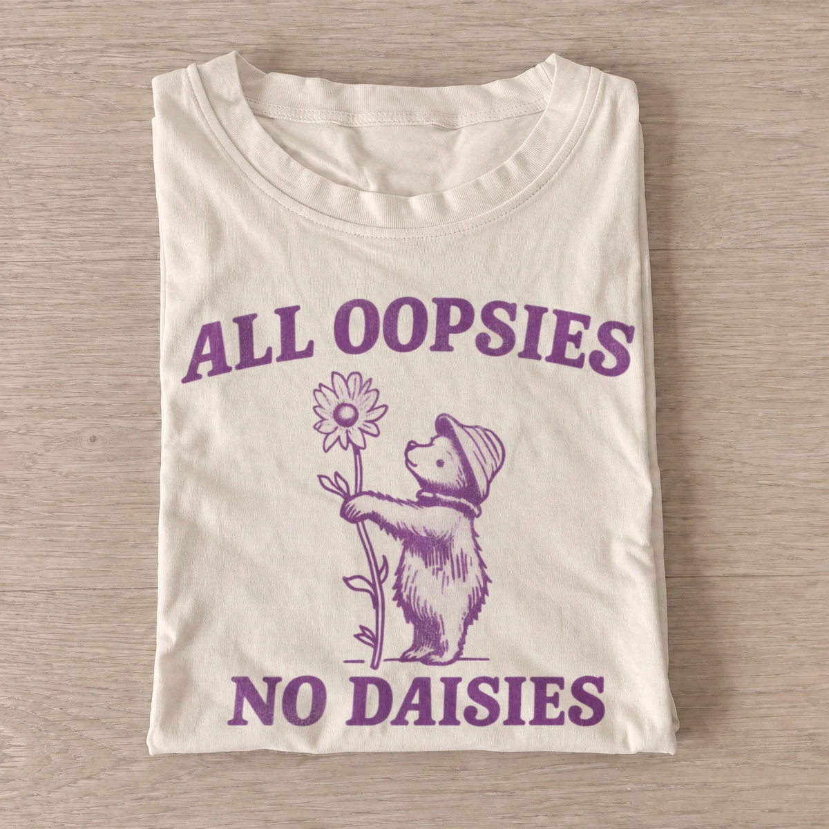 All oopsies no daisies t shirt sand20all oopsies opossum.webp