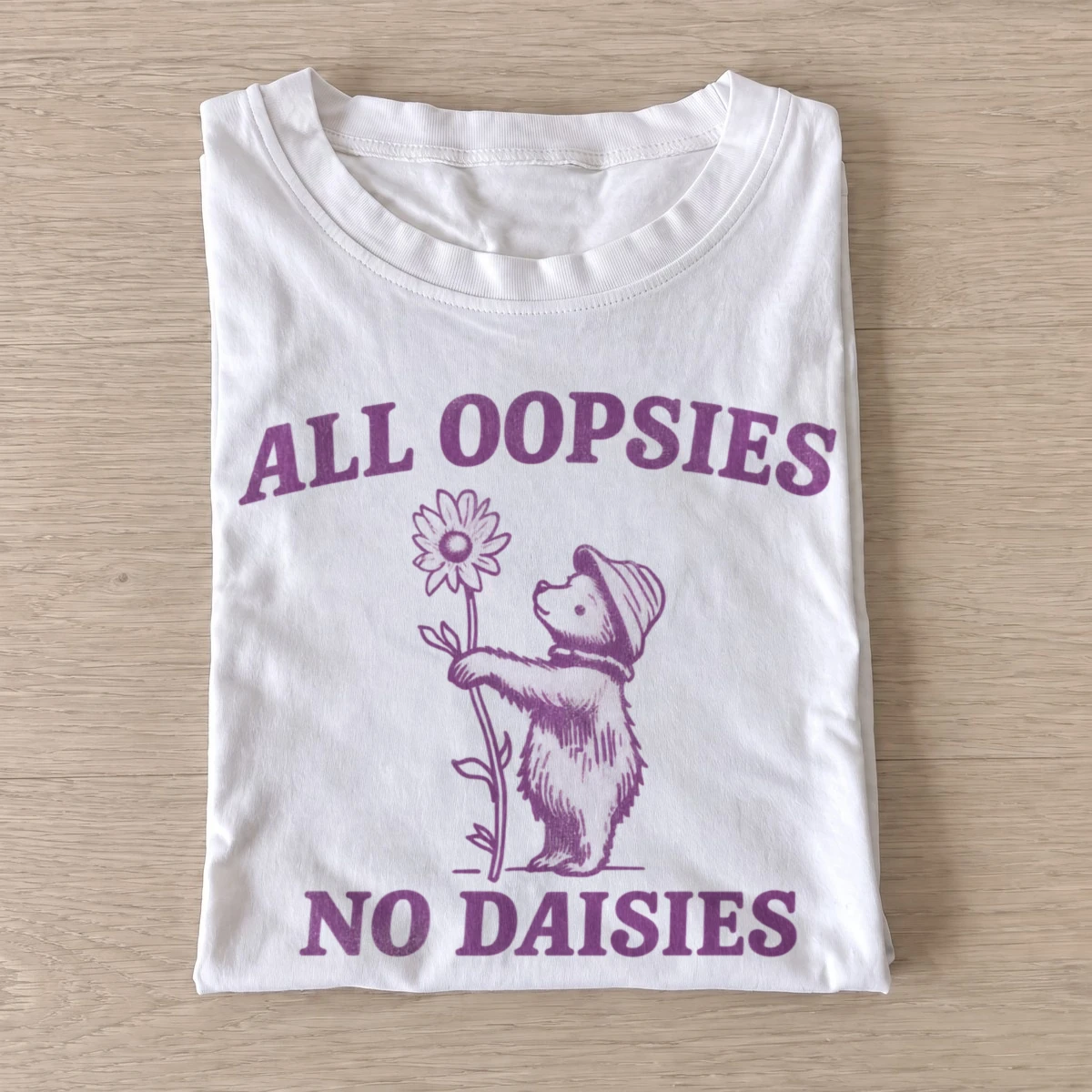 All oopsies no daisies t shirt white20all oopsies opossum.webp