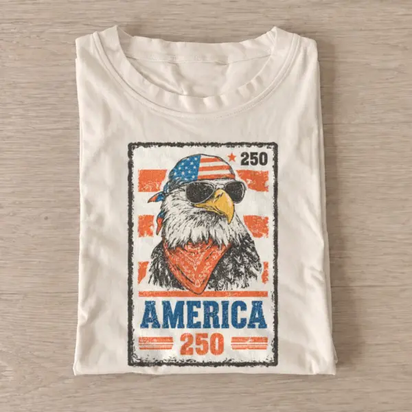 America 250 eagle stamp t shirt sand20america eagle stamp.webp