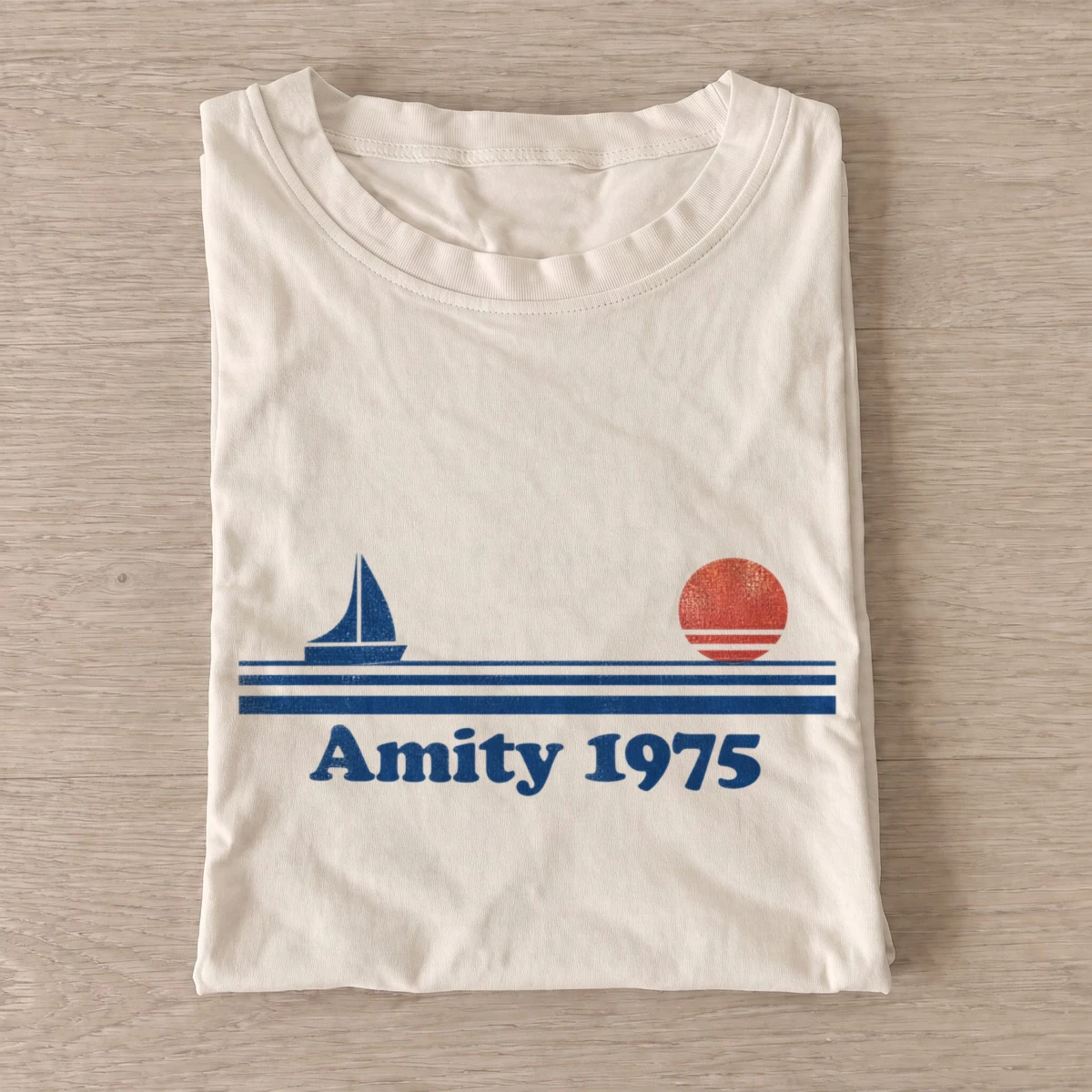 Amity 1975 sailing t shirt sand20shark coast sailing.webp