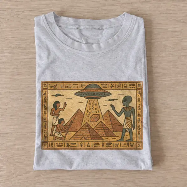 Ancient alien pyramids t shirt gray20ancient alien pyramids.webp