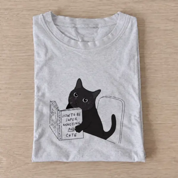 Annoying and cute t shirt gray20annoying and cute.webp