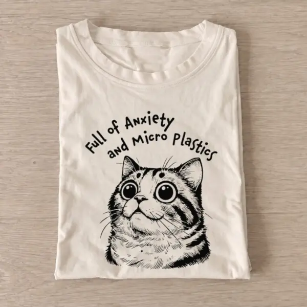 Anxiety and microplastics t shirt sand20anxiety and microplastics.webp