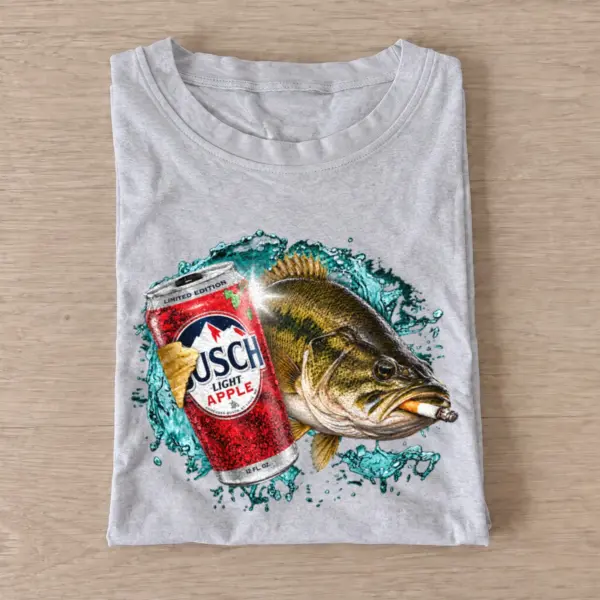 Apple lager bass t shirt gray20apple lager bass.webp
