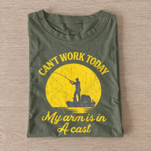 Arm in a cast t shirt olive20arm20in20a20cast.webp