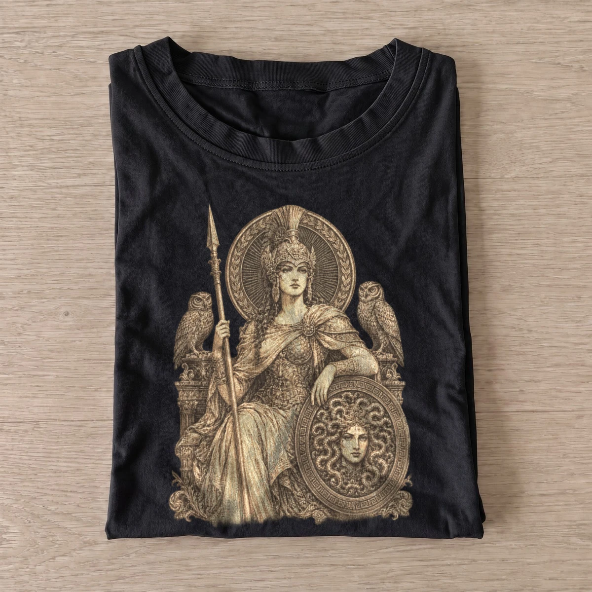Armored goddess t shirt black20armored goddess.webp