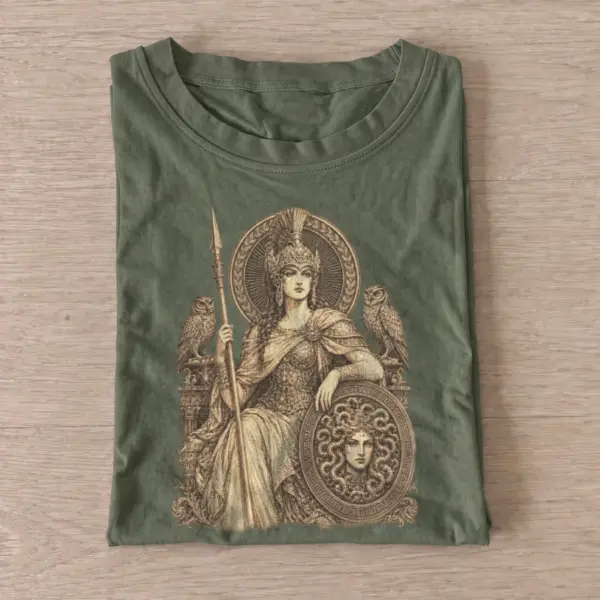 Armored goddess t shirt olive20armored goddess.webp