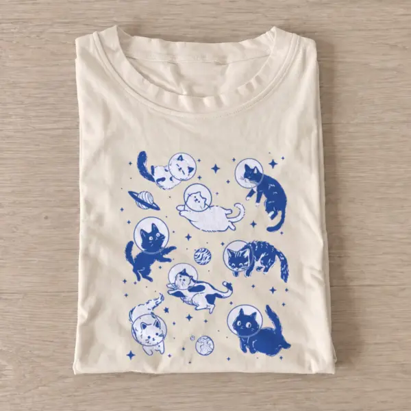 Astronaut kittens t shirt sand20astronaut kittens.webp
