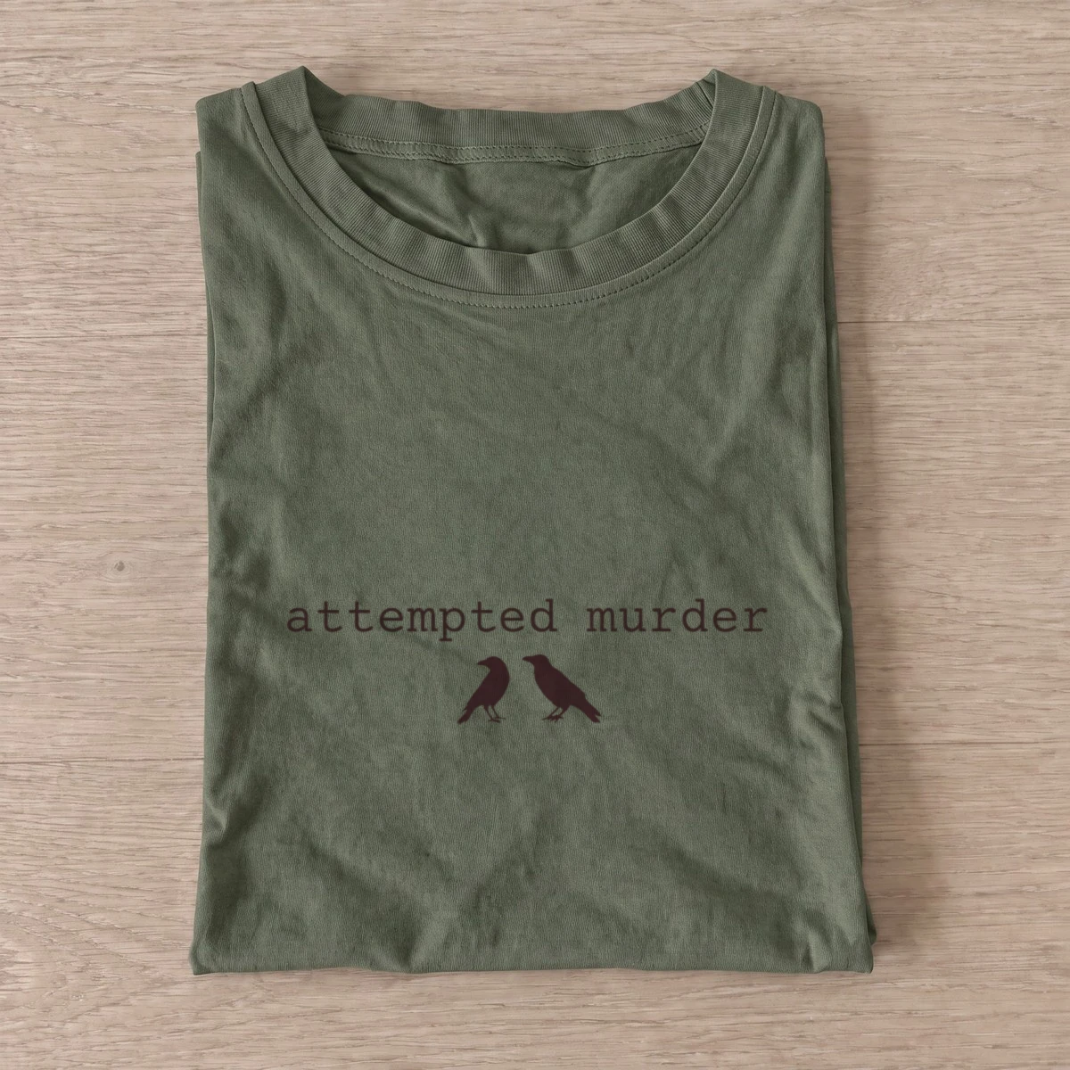 Attempted Murder Halloween Graphic T-Shirt — graphic design
