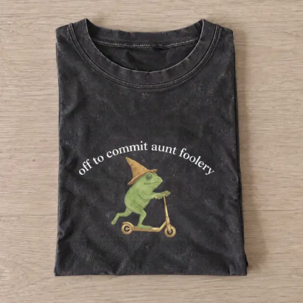 Aunt foolery vintage t shirt washed20black20aunt foolery.webp