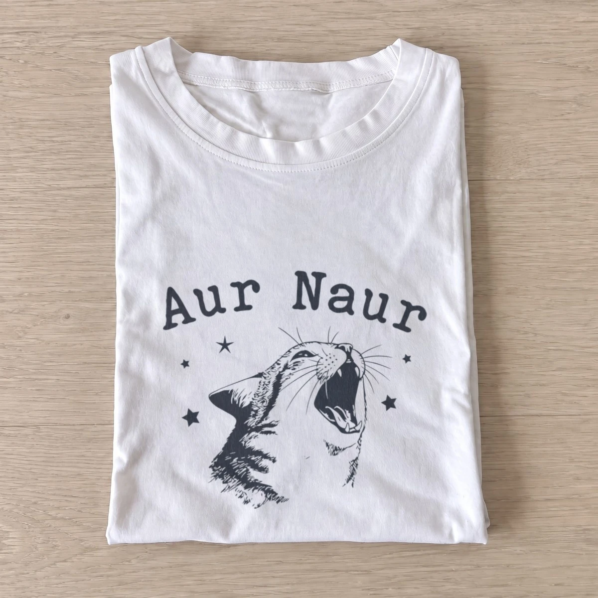 Aur naur t shirt white20aur naur.webp