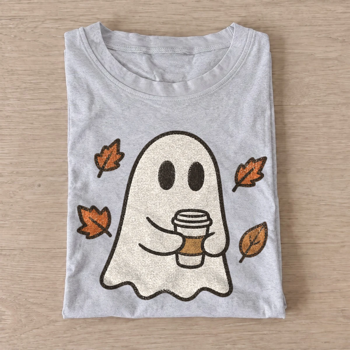 Autumn coffee ghost t shirt gray20autumn coffee ghost.webp