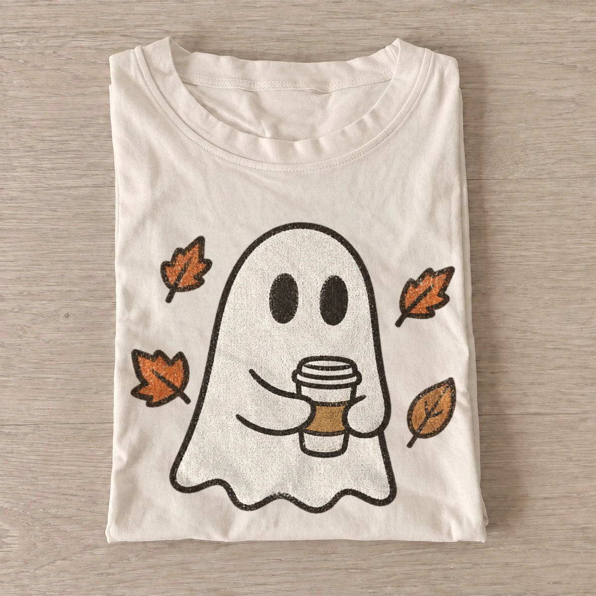 Autumn coffee ghost t shirt sand20autumn coffee ghost.webp