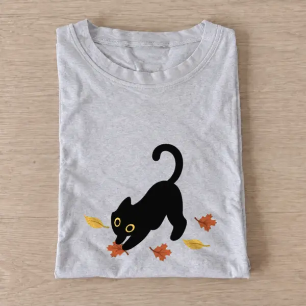 Autumn leaf cat t shirt gray20autumn leaf cat.webp