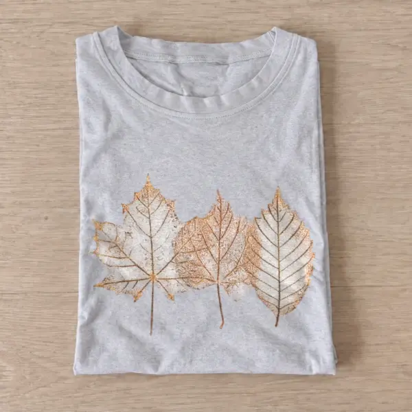 Autumn leaf skeletons t shirt gray20autumn leaf skeletons.webp