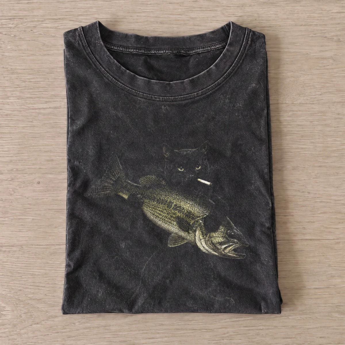 Bass Bandit Vintage Fishing T-Shirt — graphic design