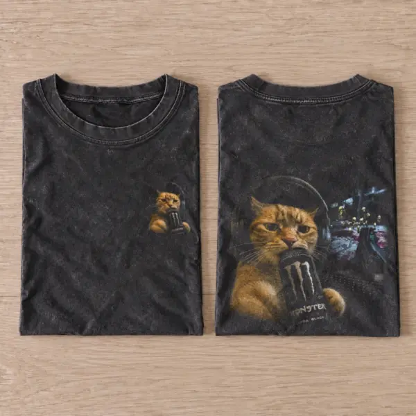 Battle Cat Alien Swarm Vintage Graphic T-Shirt — graphic design
