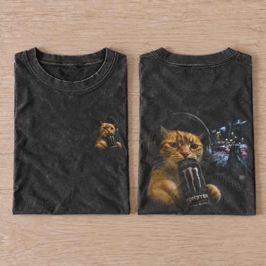 Battle Cat Alien Swarm Vintage Graphic T-Shirt — graphic design