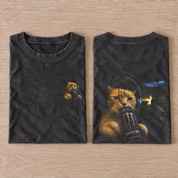 Battle Cat Firefight Vintage Graphic T-Shirt — graphic design