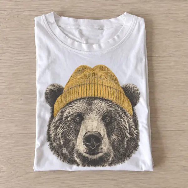 Beanie bear graphic t shirt white20beanie bear.webp
