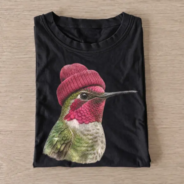 Beanie hummingbird t shirt black20beanie hummingbird.webp