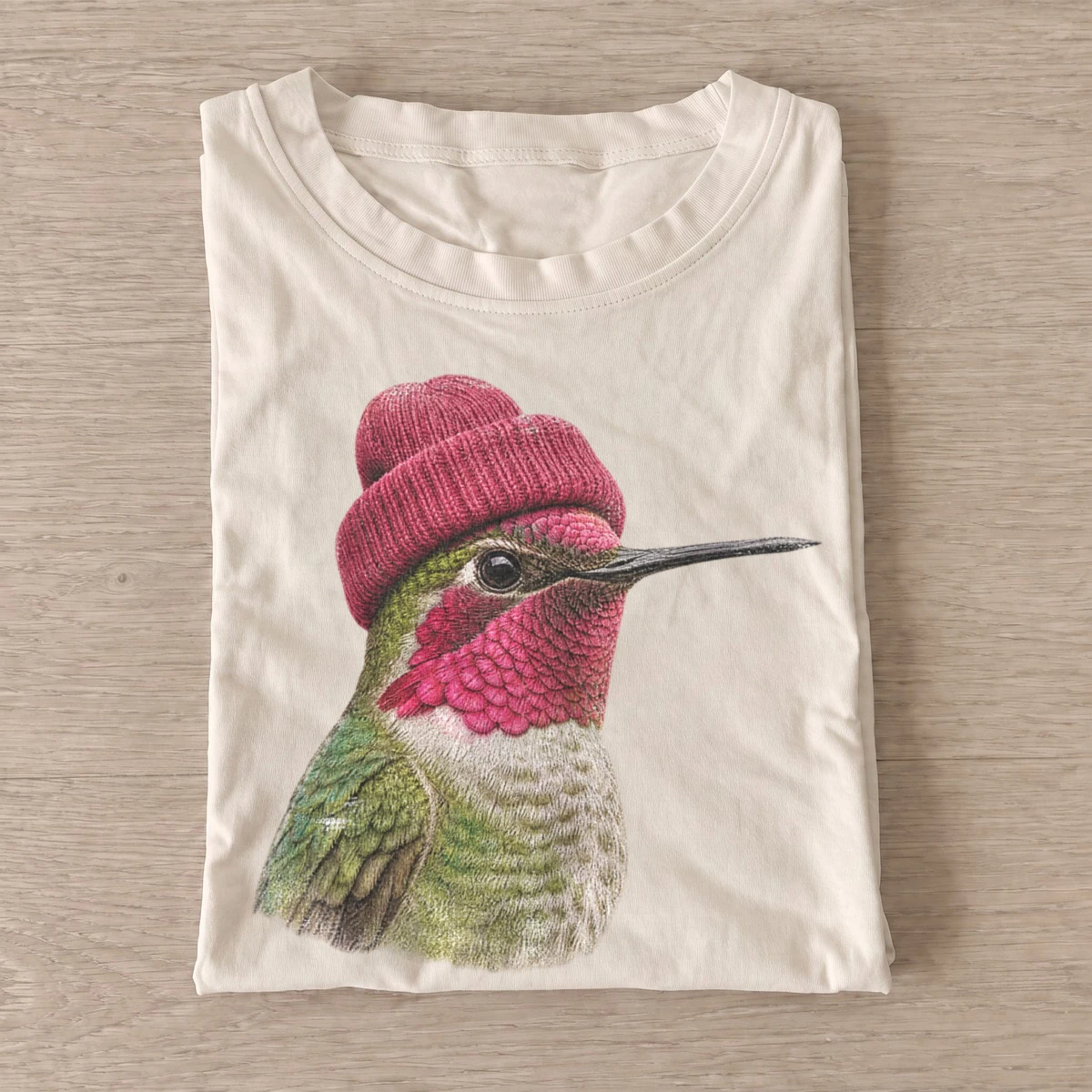 Beanie hummingbird t shirt sand20beanie hummingbird.webp