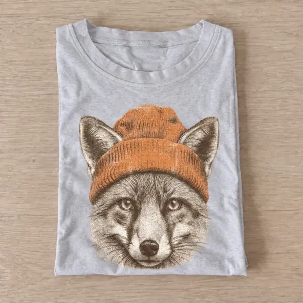 Beanie wolf t shirt gray20beanie wolf.webp