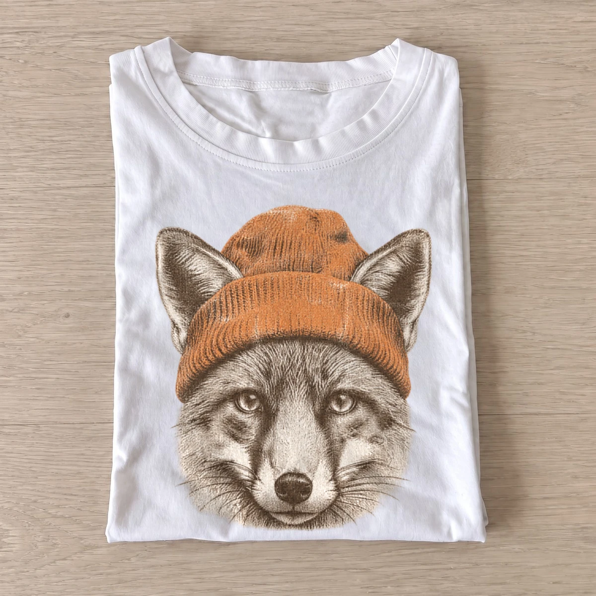 Beanie wolf t shirt white20beanie wolf.webp