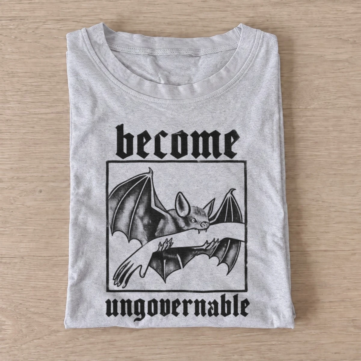 Become ungovernable bat t shirt gray20ungovernable bat.webp